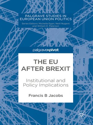 cover image of The EU after Brexit